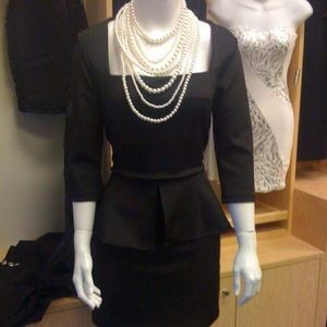 Elegant Dress: Size S, Black or Red